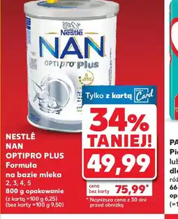 Kaufland Nestlé NAN OPTIpro Plus oferta