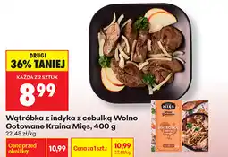 Biedronka Wątróbka z indyka z cebulką Wolno Gotowane Kraina Mięs oferta