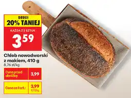 Biedronka Chleb nowodworski z makiem oferta