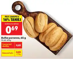 Biedronka Bułka poranna oferta