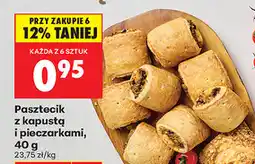 Biedronka Pasztecik z kapustą i pieczarkami oferta