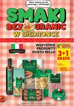 Biedronka Wszystkie produkty Gusto Bello oferta