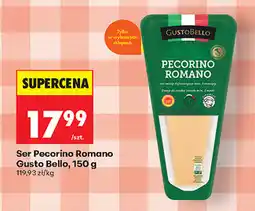 Biedronka Ser Pecorino Romano Gusto Bello oferta