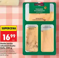 Biedronka Deska serów włoskich Gusto Bello oferta