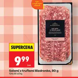 Biedronka Salami z truflami Biedronka oferta