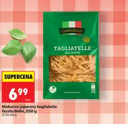 Biedronka Makaron jajeczny tagliatelle Gusto Bello oferta
