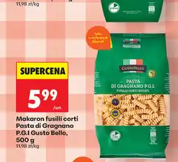 Biedronka Makaron fusilli corti Pasta di Gragnano P.G.I Gusto Bello oferta