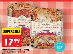 Biedronka Pizza Makkowicz, 390 g: Diavola, Quattro Formaggi oferta