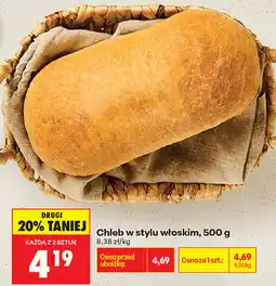 Biedronka Chleb w stylu włoskim oferta