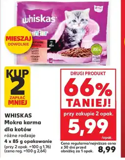 Kaufland Whiskas Mokra karma dla kotów oferta