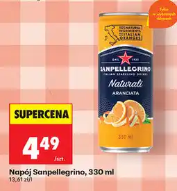Biedronka Napój Sanpellegrino, 330 ml (Aranciata) oferta