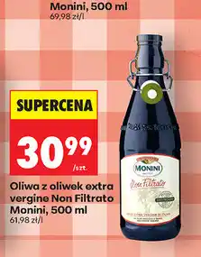 Biedronka Oliwa z oliwek extra vergine Non Filtrato Monini oferta