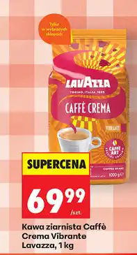 Biedronka Kawa ziarnista Caffè Crema Vibrante Lavazza oferta