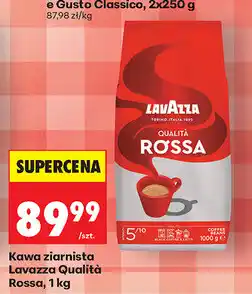 Biedronka Kawa ziarnista Lavazza Qualità Rossa oferta