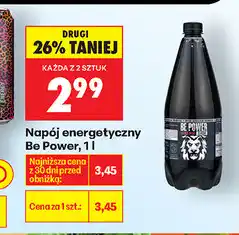 Biedronka Napój energetyczny Be Power oferta