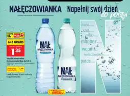Biedronka Woda mineralna Nałęczowianka oferta