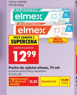 Biedronka Pasta do zębów Elmex oferta
