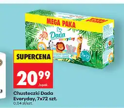 Biedronka Chusteczki Dada Everyday, 7x72 szt oferta
