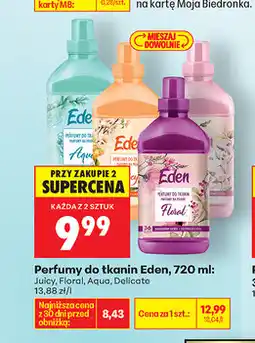 Biedronka Perfumy do tkanin Eden, 720 ml, różne rodzaje oferta