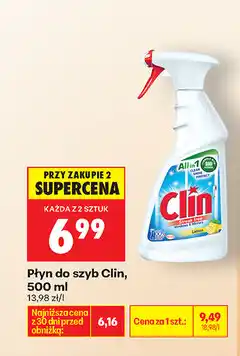 Biedronka Płyn do szyb Clin oferta