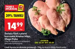 Biedronka Filet z piersi z kurczaka Mega Paka oferta