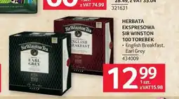 Selgros Sir Winston Tea herbata ekspresowa oferta