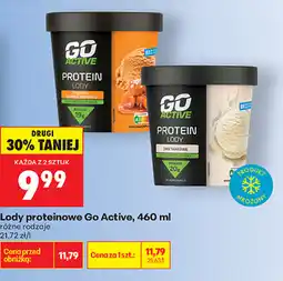 Biedronka Lody proteinowe Go Active oferta