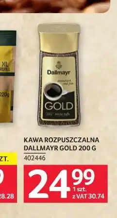 Selgros Dallmayr Gold kawa rozpuszczalna oferta