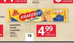 Selgros Krakery Lajkonik oferta