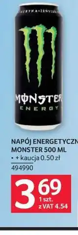Selgros NAPÓJ ENERGETYCZNY MONSTER oferta
