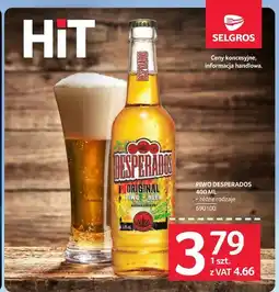 Selgros PIWO DESPERADOS oferta