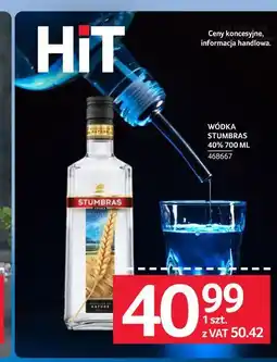 Selgros Wódka Stumbras 40% oferta