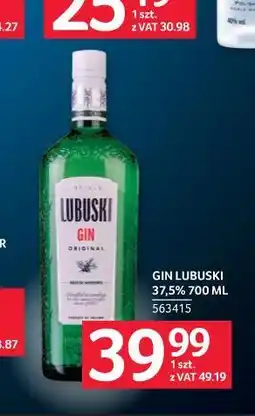 Selgros Gin Lubuski 37,5% oferta