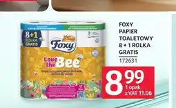 Selgros Foxy Papier Toaletowy 8+1 Rolka Gratis oferta