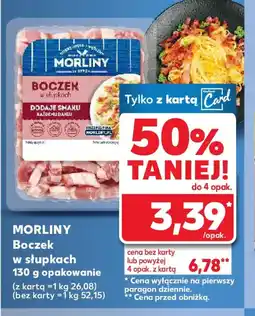 Kaufland Morliny Boczek w słupkach oferta
