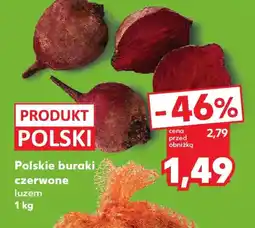 Kaufland Polskie buraki czerwone oferta