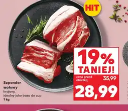 Kaufland Szponder wołowy oferta