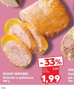Kaufland Madej Wróbel Golonko w galarecie oferta