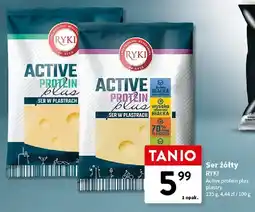 Intermarche Ser żółty Active Protein Plus, plastry oferta
