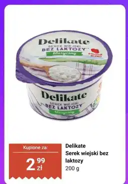 Biedronka Serek wiejski bez laktozy oferta