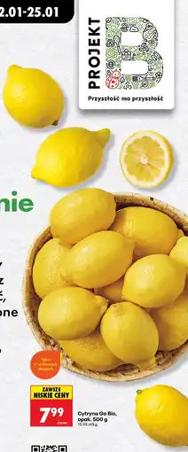 Biedronka Cytryna na wagę oferta