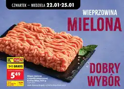 Biedronka Mięso mielone z łopatki wieprzowej oferta