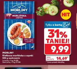 Kaufland Morliny Kiełbasa morlińska z szynki oferta