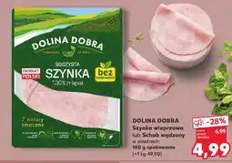 Kaufland Dolina Dobra Szynka wieprzowa oferta