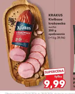 Kaufland Krakus Kiełbasa krakowska sucha oferta