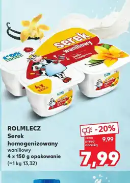Kaufland Rolmlecz Serek homogenizowany oferta