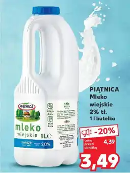 Kaufland Piątnica Mleko wiejskie oferta