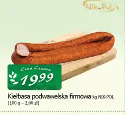 Cezar Delikatesy Nik-Pol Kiełbasa podwawelska firmowa oferta