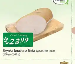 Cezar Delikatesy Szynka krucha z fileta System Drob oferta