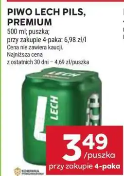 Stokrotka Market Piwo Lech Pils, Premium oferta